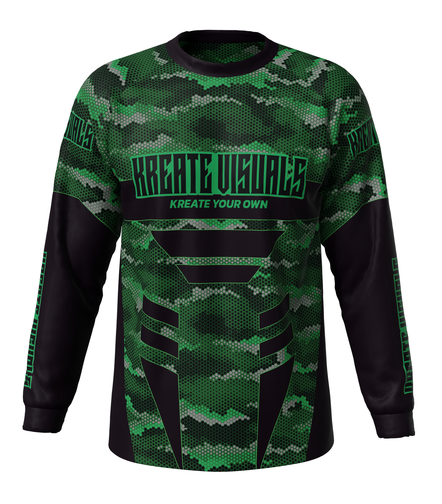 Hex Camo Green - Elite Jersey