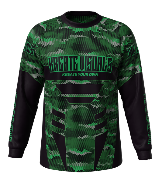 Hex Camo Green - Elite Jersey