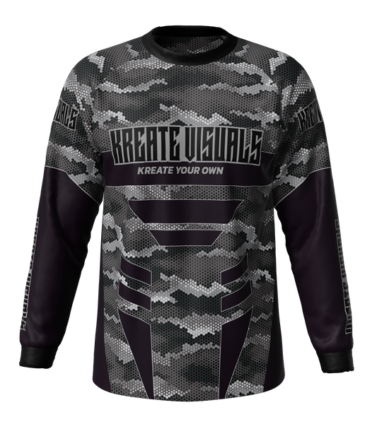 Hex Camo Grey - Elite Jersey