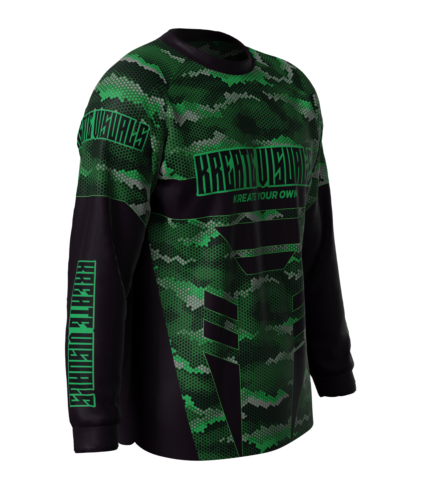 Hex Camo Green - Elite Jersey
