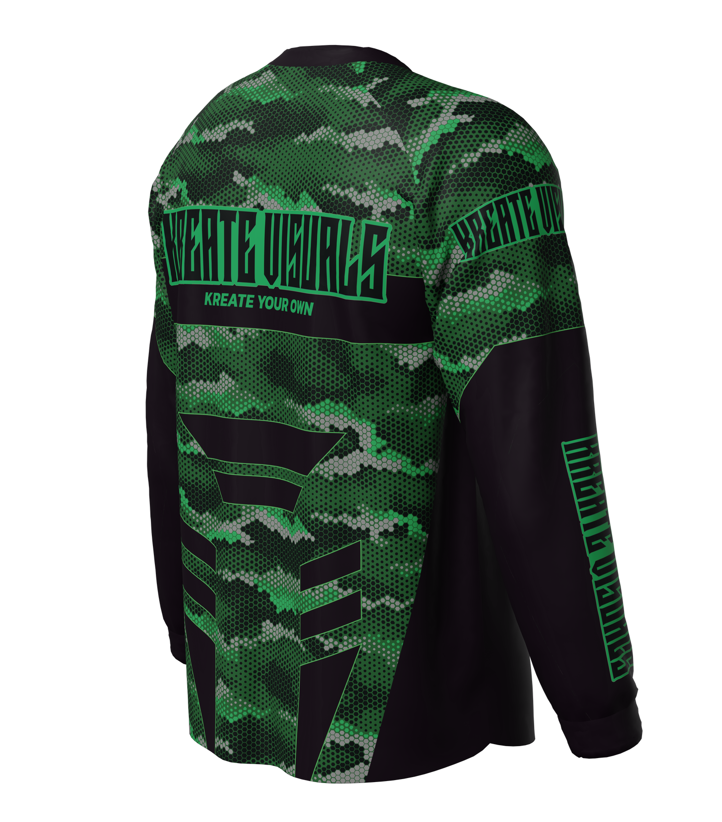 Hex Camo Green - Elite Jersey