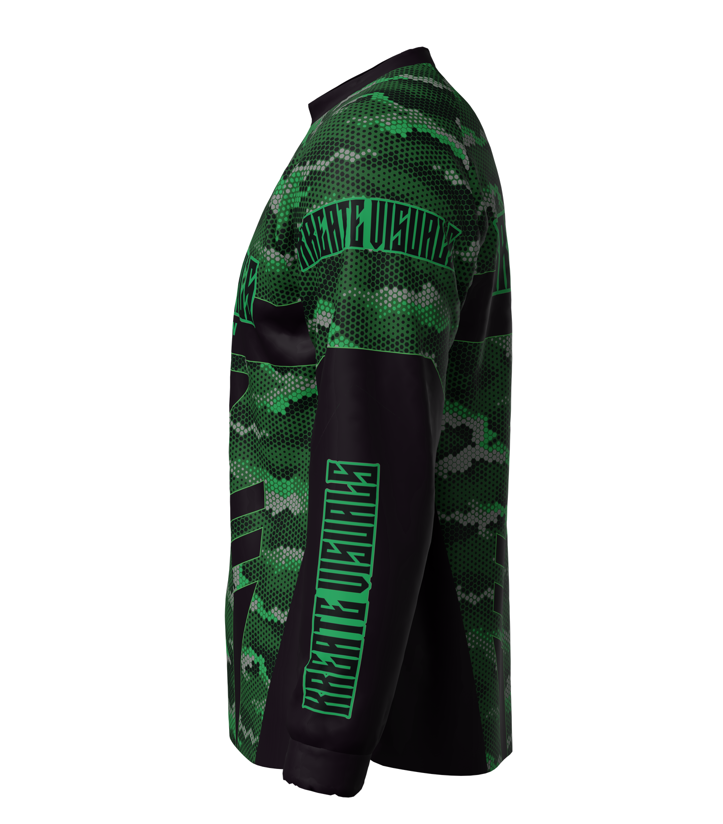 Hex Camo Green - Elite Jersey