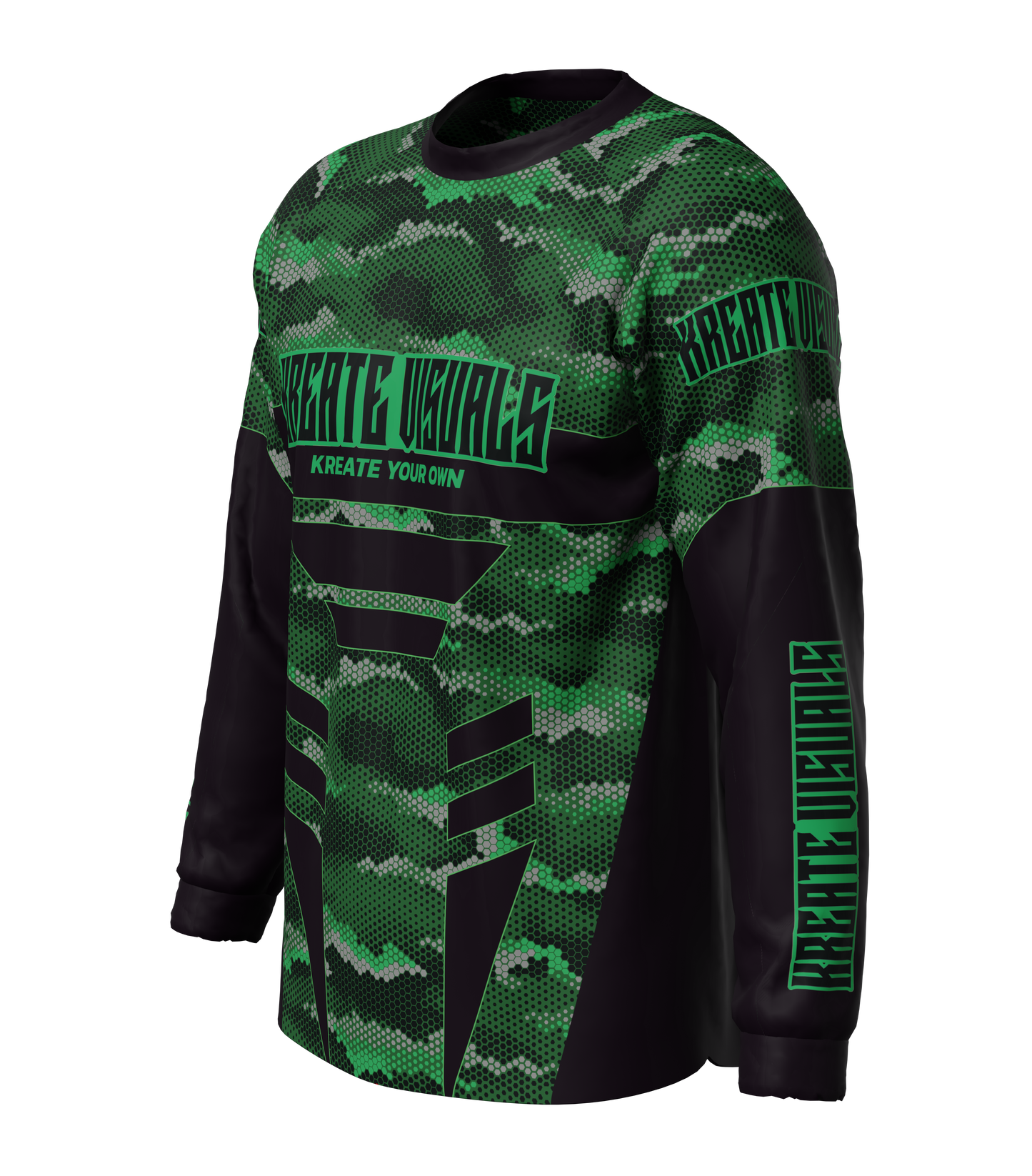 Hex Camo Green - Elite Jersey