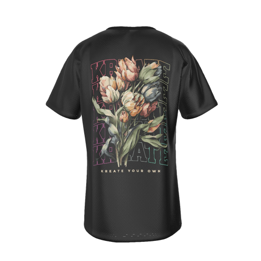Floral Bloom - Tech Tee